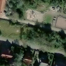 Langeoog Beach Volleyball Court — aerial view