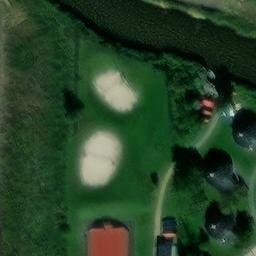 Sand Volleyball Court, Neuharlingersiel — aerial view