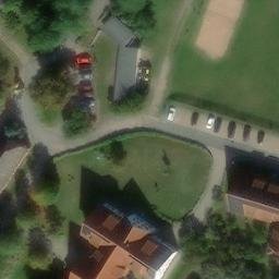 Sand Volleyball Court, Kuchelmiß — aerial view