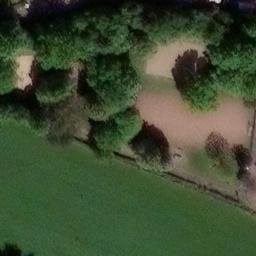 Sand Volleyball Court, Schenefeld — aerial view
