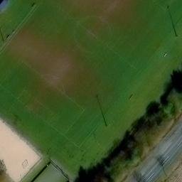 Volleyball Court, Schiffdorf — aerial view