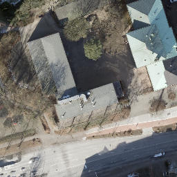 Volleyball Court, Hamburg — aerial view