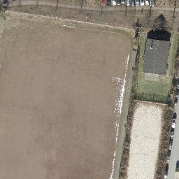 Beachvolleyball — aerial view