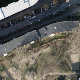 Volleyball Court, Hamburg — aerial view
