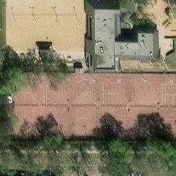 Greater Strathcona Beach Volleyball Court #2 — aerial view