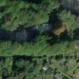Sand Volleyball Court in Pasewalk, Mecklenburg-Vorpommern — aerial view