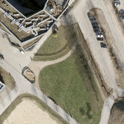 Hansebeach — aerial view