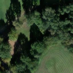 Plau am See Beach Volleyball Court — aerial view