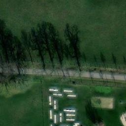 Penzlin Beach Volleyball Court — aerial view