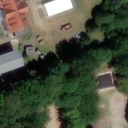 Malchow Beach Volleyball Court #3 — aerial view