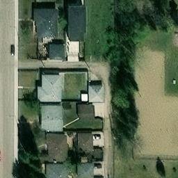 Edmonton Beach Volleyball Court #3 — aerial view