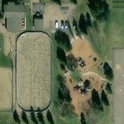 Edmonton Beach Volleyball Court #2 — aerial view