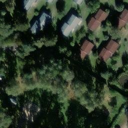 Sand Volleyball Court, Plau am See — aerial view