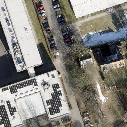 Eißendorf Beach Volleyball Court #1 — aerial view