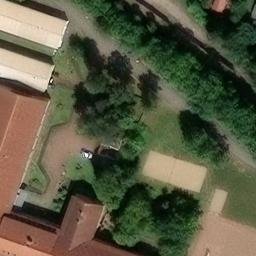 Parchim Beach Volleyball Court — aerial view
