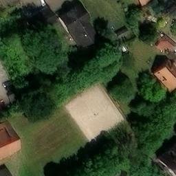 Brauel Beach Volleyball Court #1 — aerial view
