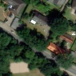 Sand Volleyball Court, Scharnebeck — aerial view