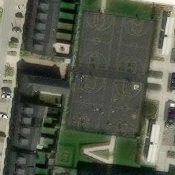 Volleyball Court — aerial view