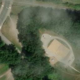 Neu Hagen Beach Volleyball Court #2 — aerial view