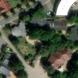 Volleyball Court, Lüneburg — aerial view