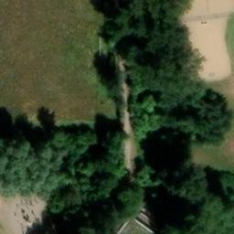 Sand Volleyball Court, Lüneburg — aerial view