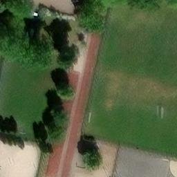 Specken Beach Volleyball Court — aerial view