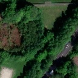 Sand Volleyball Court, Westoverledingen — aerial view