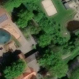 Eversten Beach Volleyball Court — aerial view