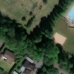 Sand Volleyball Court, Edewecht — aerial view