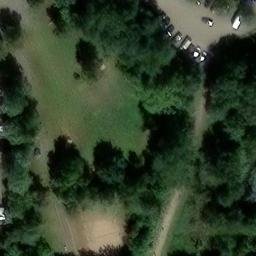 Sand Volleyball Court in Bremen, Bremen — aerial view
