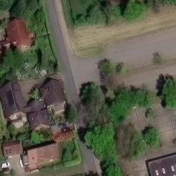 Hude (Oldenburg) Beach Volleyball Court — aerial view