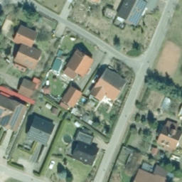 Volleyball Court, Milmersdorf — aerial view