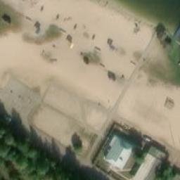 Volleyball Court — aerial view
