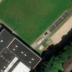 Sand Volleyball Court in Bremen, Bremen — aerial view