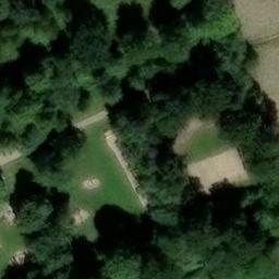Sand Volleyball Court, Bremen — aerial view