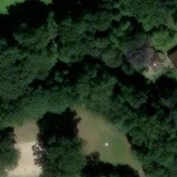 Sand Volleyball Court, Bremen — aerial view