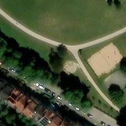 Neustadt Beach Volleyball Court #5 — aerial view