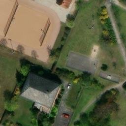 Volleyball Court — aerial view
