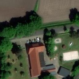 Herbrum Beach Volleyball Court — aerial view