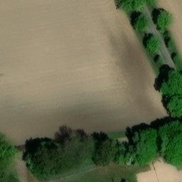 Sand Volleyball Court, Ganderkesee — aerial view