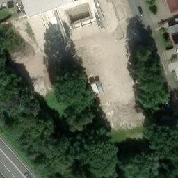 Sand Volleyball Court, Friesoythe — aerial view