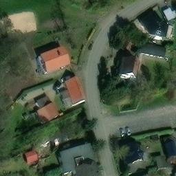 Sand Volleyball Court, Wusterhausen/Dosse — aerial view