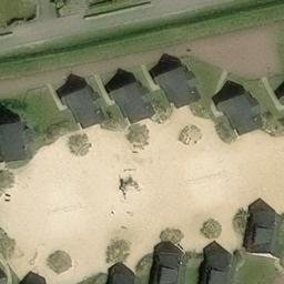 Dwergte Beach Volleyball Court #2 — aerial view