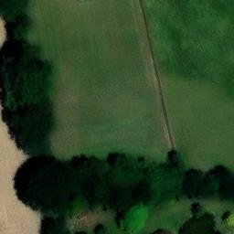 Sand Volleyball Court — aerial view