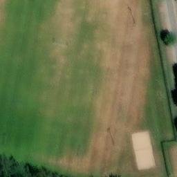 Sand Volleyball Court, Vechta — aerial view