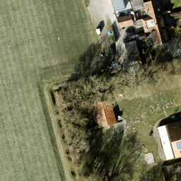 Volleyball Court — aerial view