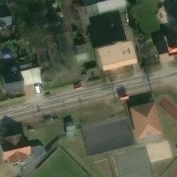 Sand Volleyball Court in Leegebruch, Brandenburg — aerial view