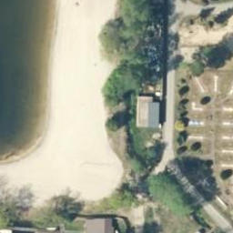 Sand Volleyball Court, Winsen (Aller) — aerial view