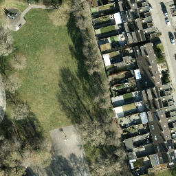 Volleyball Court — aerial view
