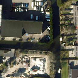 Volleyball Court — aerial view